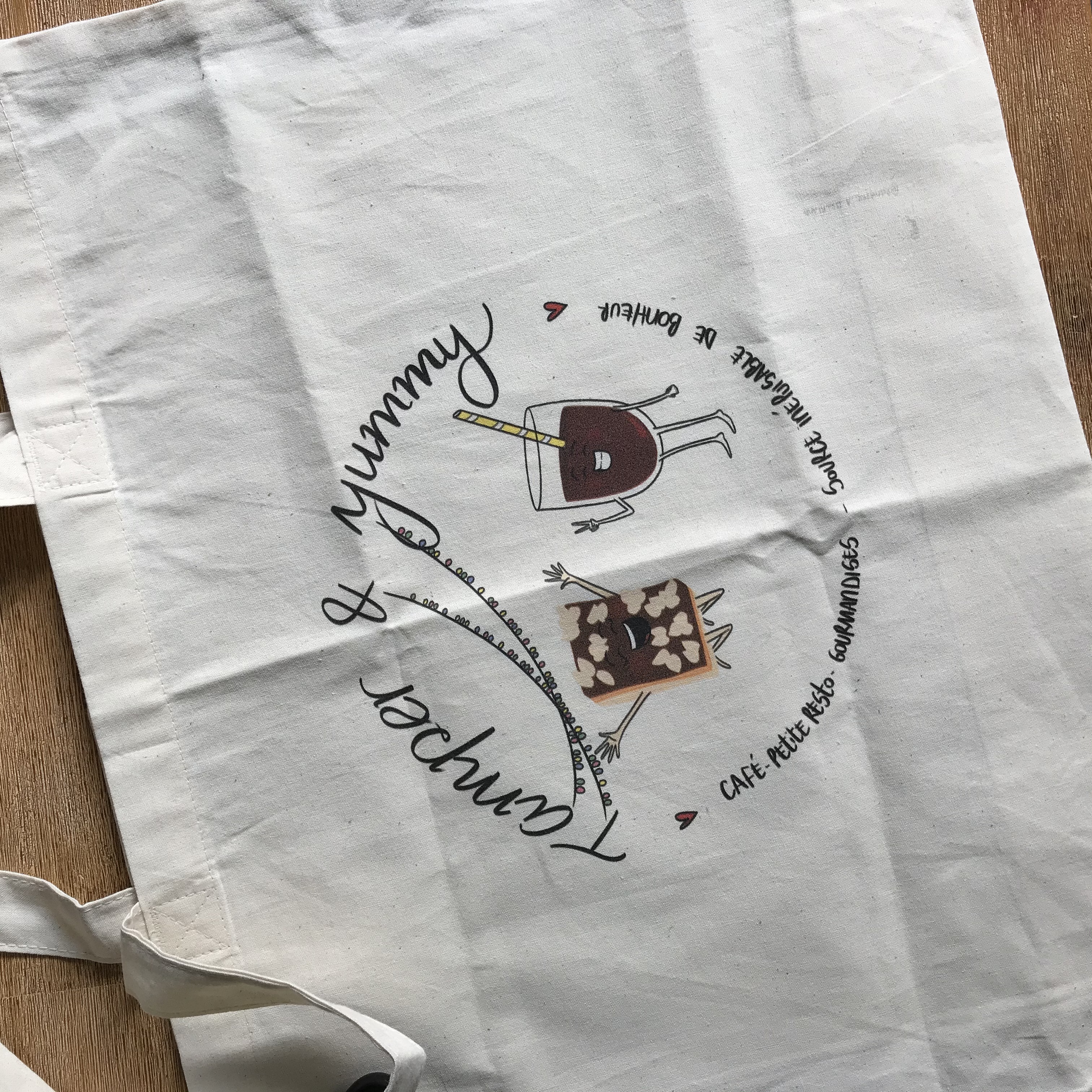 Dessin d'illustration du restaurant Tamper et yummy